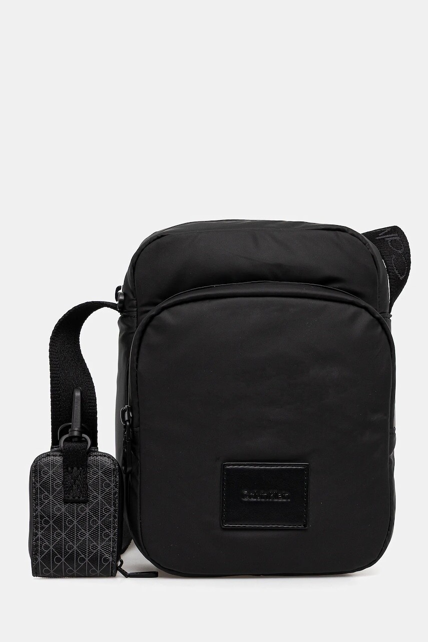 Malá taška Calvin Klein čierna farba, LV04D3200G