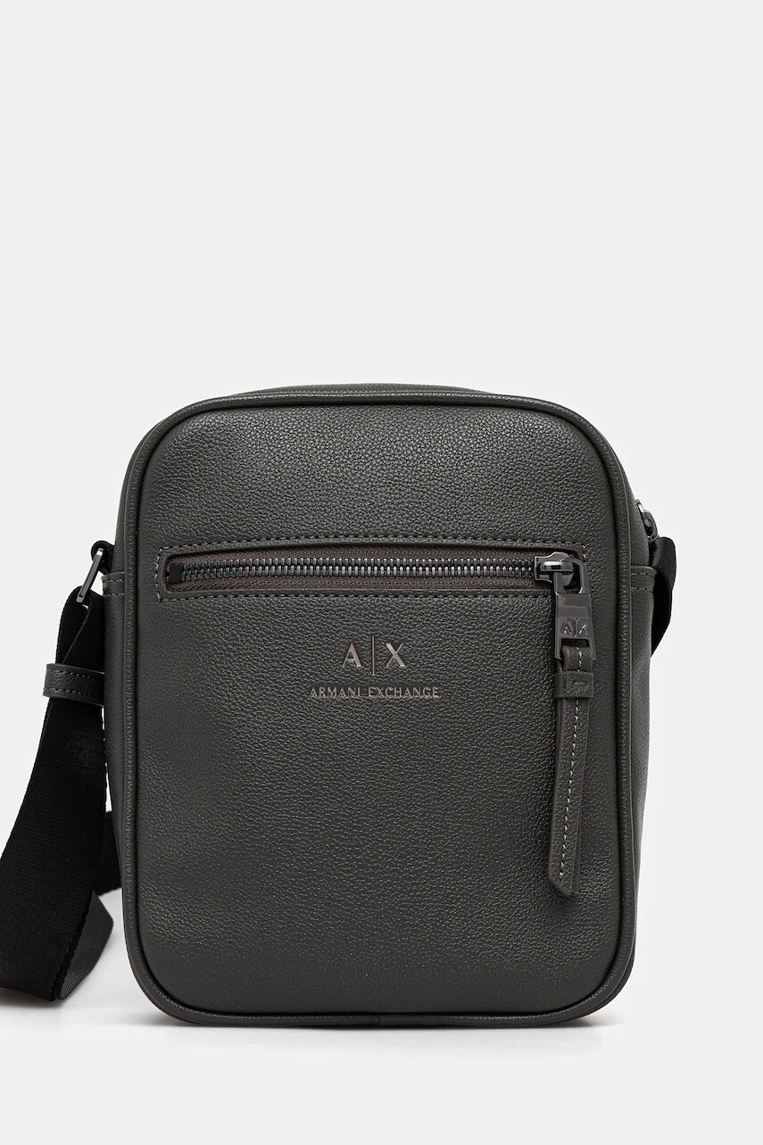 Malá taška Armani Exchange zelená farba, 952388 CC830