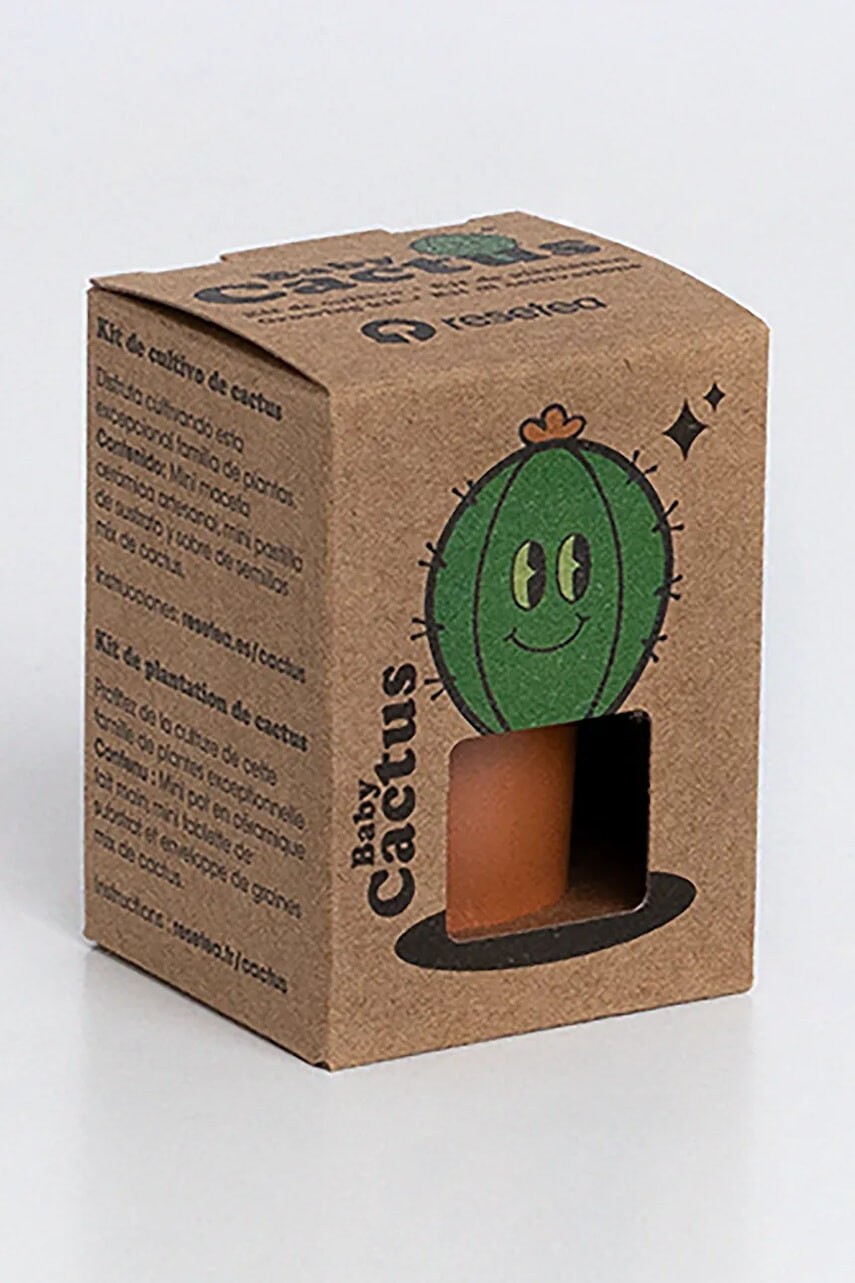 Sada na pestovanie rastlín RESETEA Baby Cactus 4,7 x 6,5 x 4,7 cm viac farieb