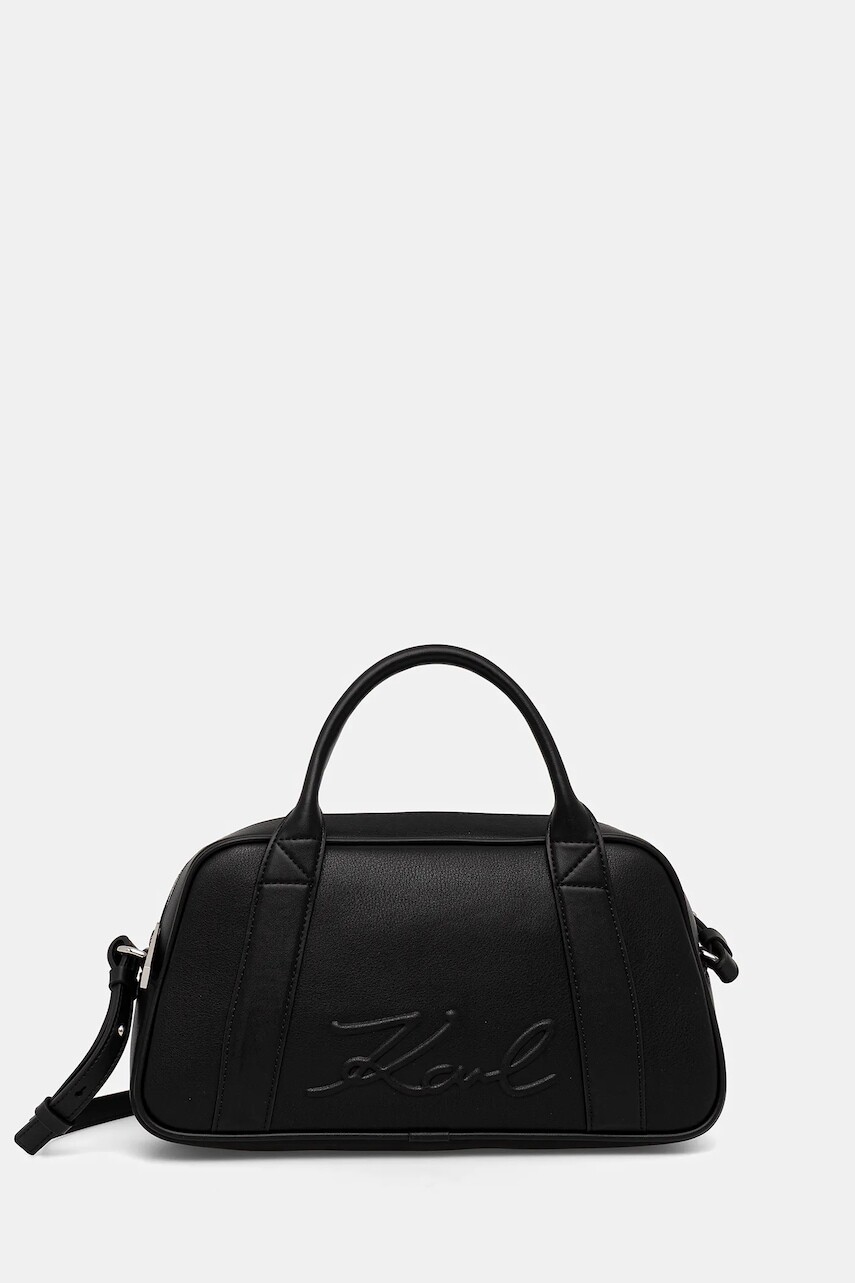 Kabelka Karl Lagerfeld K/VILLE čierna farba, B1W30068