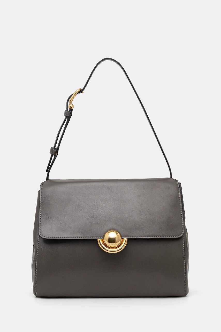 Kožená kabelka Furla hnedá farba, WB01862.BX4185.4283S