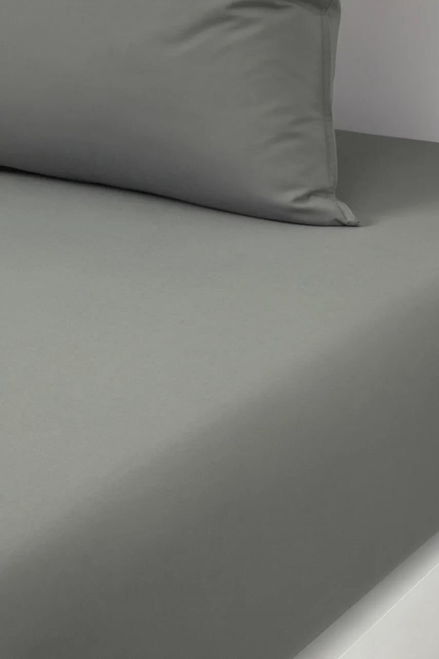 Bavlnená napínacia plachta BOSS BEBOSS Khaki 90 x 200 cm zelená farba