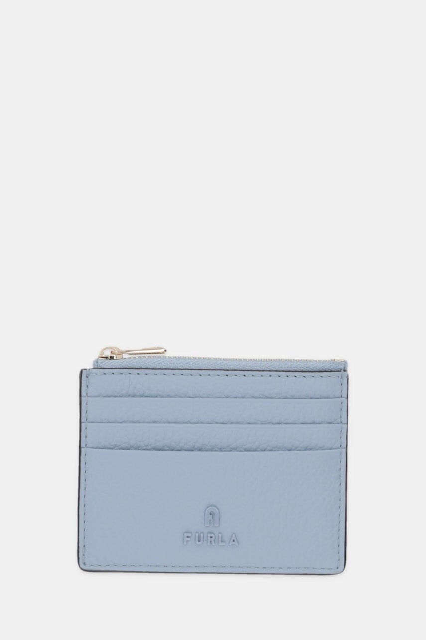 Kožená peňaženka Furla modrá farba, WP00527 BX4287 4500S