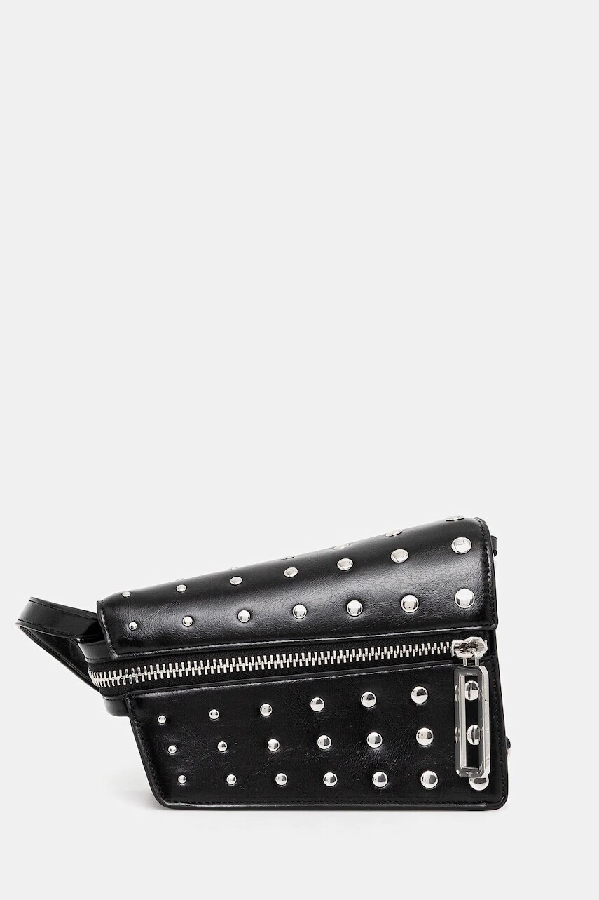 Kabelka Sisley čierna farba, 6UKDWY05T