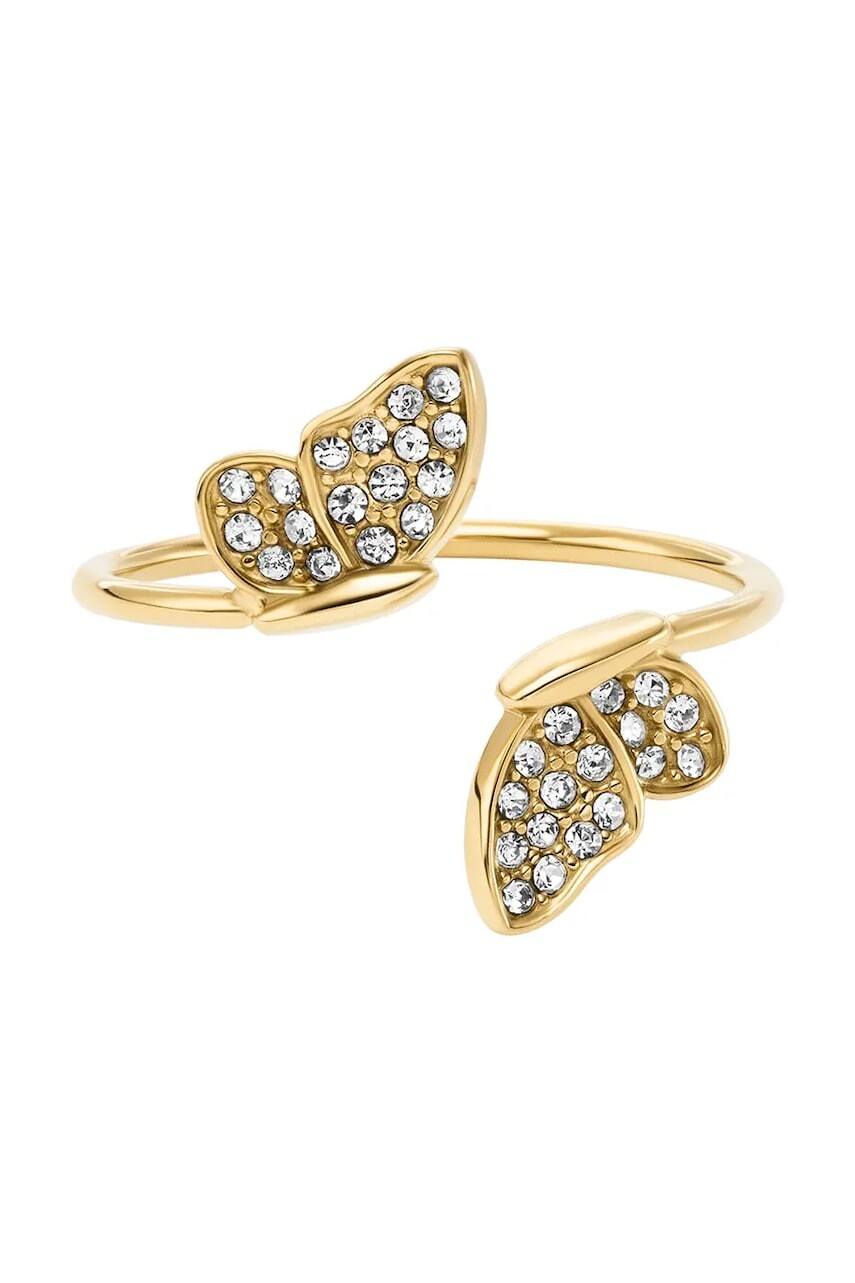 Pozlátený prsteň Fossil JF04924710