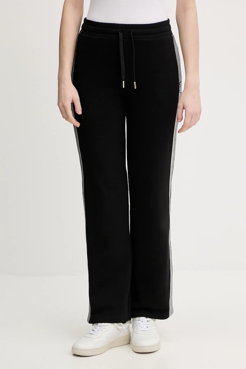 Tepláky Joop! čierna farba, s nášivkou, 30100028