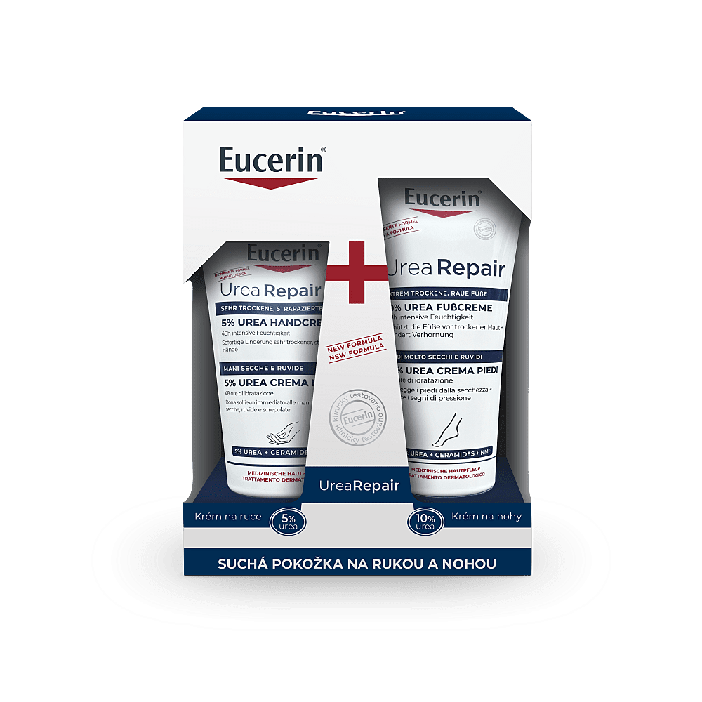 EUCERIN UreaRepair Vianočná kazeta 2 kusy