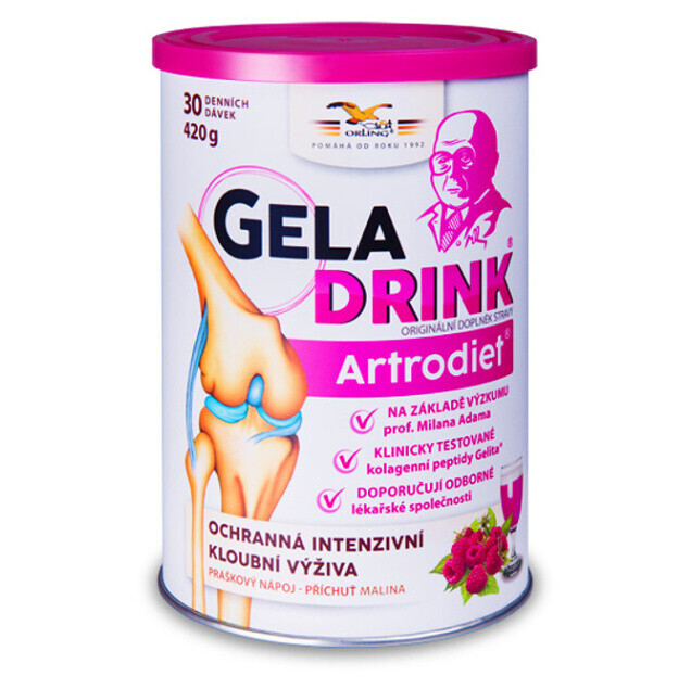 GELADRINK Artrodiet nápoj malina 420 g