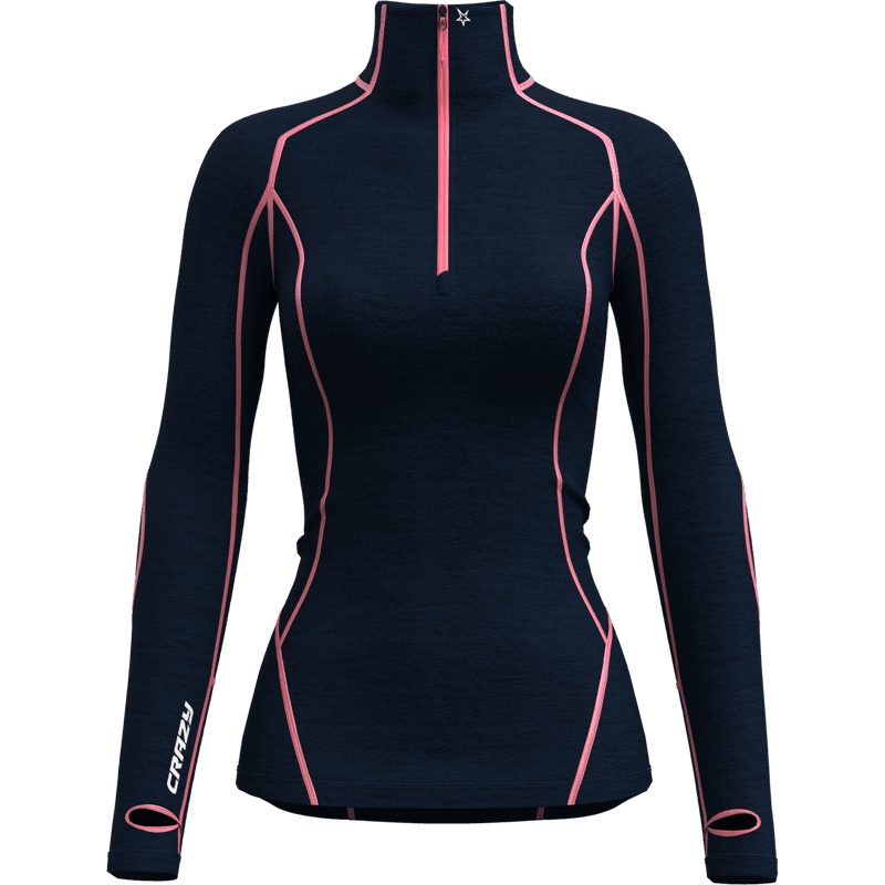 Dámska základná vrstva Crazy Idea PULL ALLURE ZIP