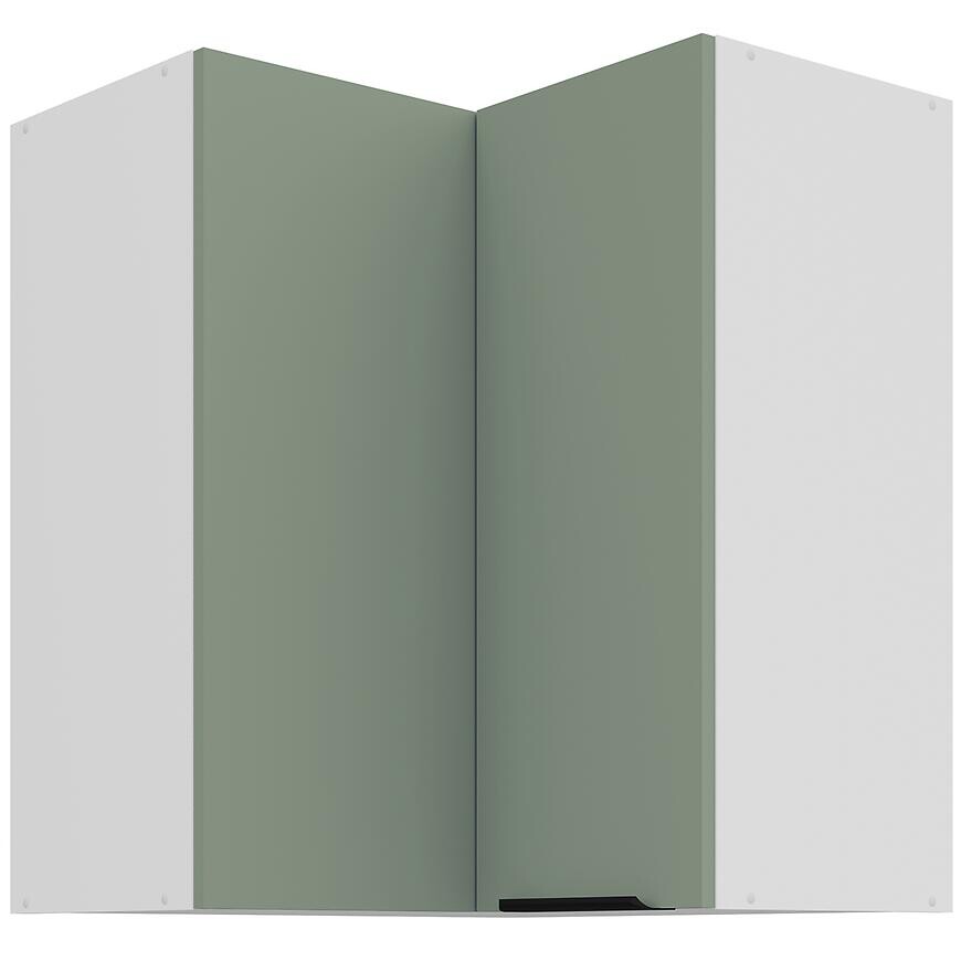 Kuchynská skrinka Aria-Sa/Wh Anti Fingerprint 60x60 Gn-72 2f (90°)