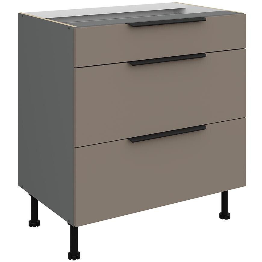 Kuchynská skrinka Aria-Ta/Ant Anti Fingerprint 80d 3s Bb