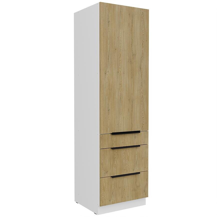 Kuchynská skrinka Cremona Wh 60dks-210 1f 3s