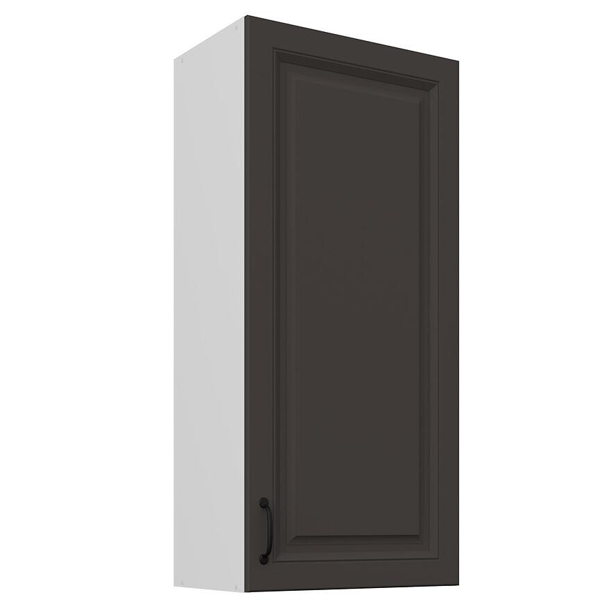 Skrinka do kuchyne Stilo grafit matná/biely 45G-108 1F