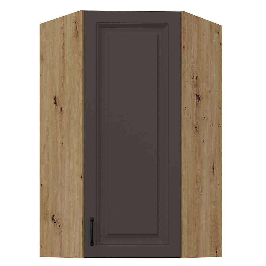 Skrinka do kuchyne Stilo grafit matná/artisan 60x60 GN-108 1F (45°)