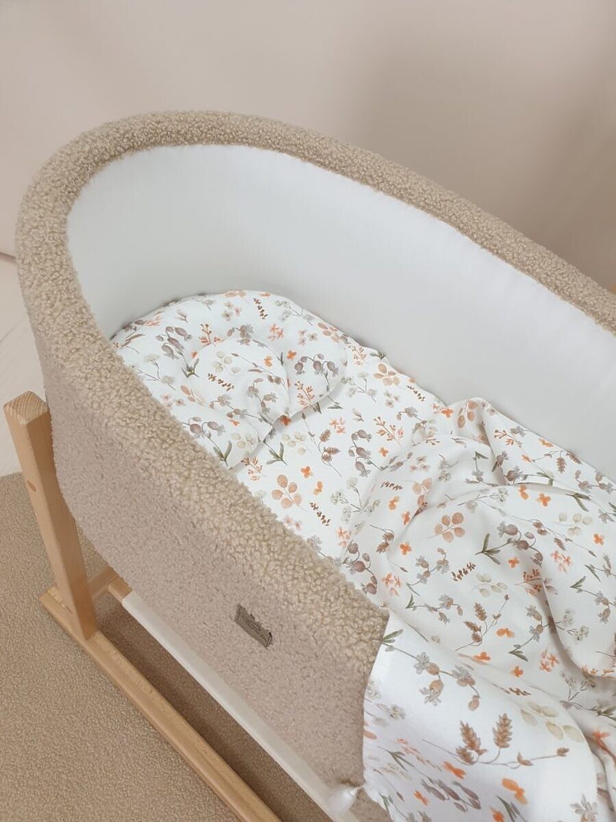 Bambusová súprava s ľahkou dekou - kvety