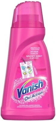 Vanish Oxi Action Pink tekutý odstraňovač škvŕn 1l