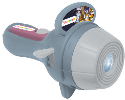 Kidywolf – Detská vrecková premietačka Kidywolf Kidyslide – modrá