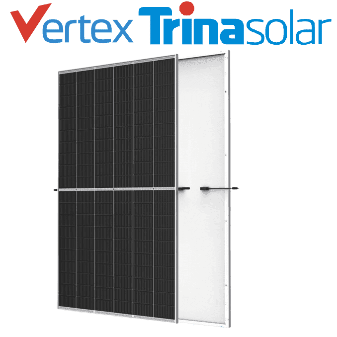 Trina Solar 595Wp Silver Frame Vertex Backsheet 21% TSM-595DE20 Množstvo: 33ks paleta