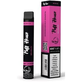 Puff House Melon Ice 20 mg 800 poťahov 1 ks