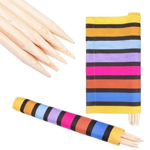 Plážový paravan - 8m - farebné pruhy s čiernou