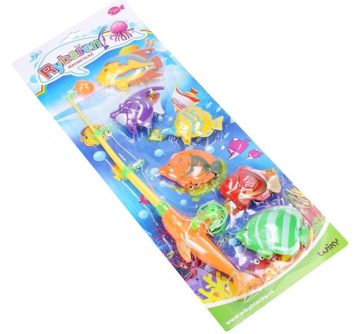 Chytanie rybičiek magnetická udica 40cm