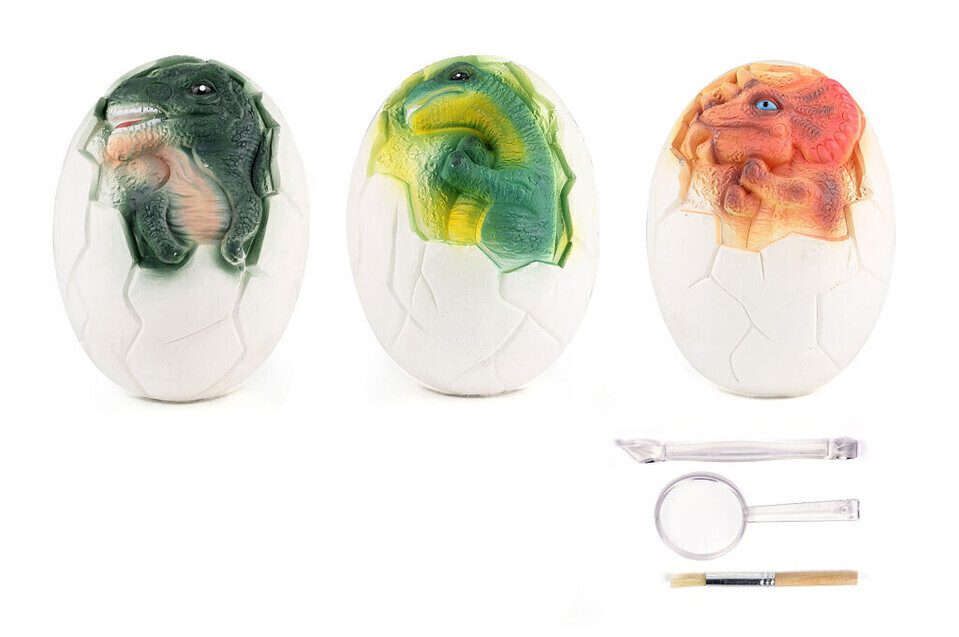 Dino vo vajíčku-vykop figúrku 11cm