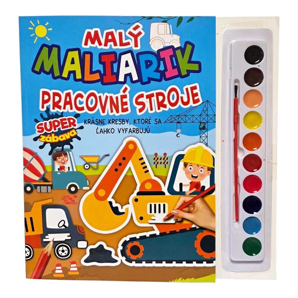 Malý maliarik-Pracovné stroje