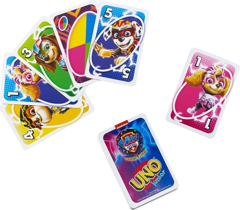 Mattel UNO karty Paw Patrol