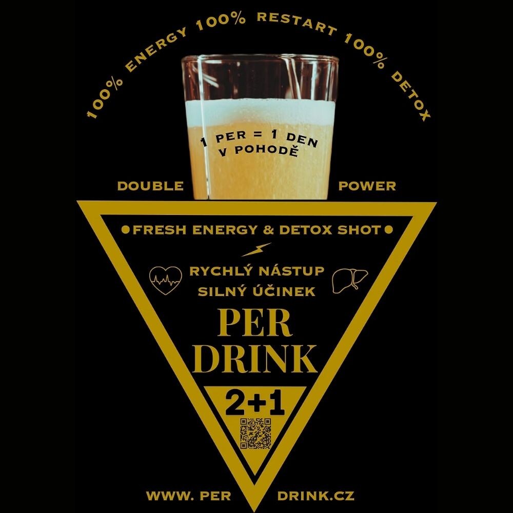 Per Drink Šumivý nápoj s vitamínmi a rastlinnými extraktmi