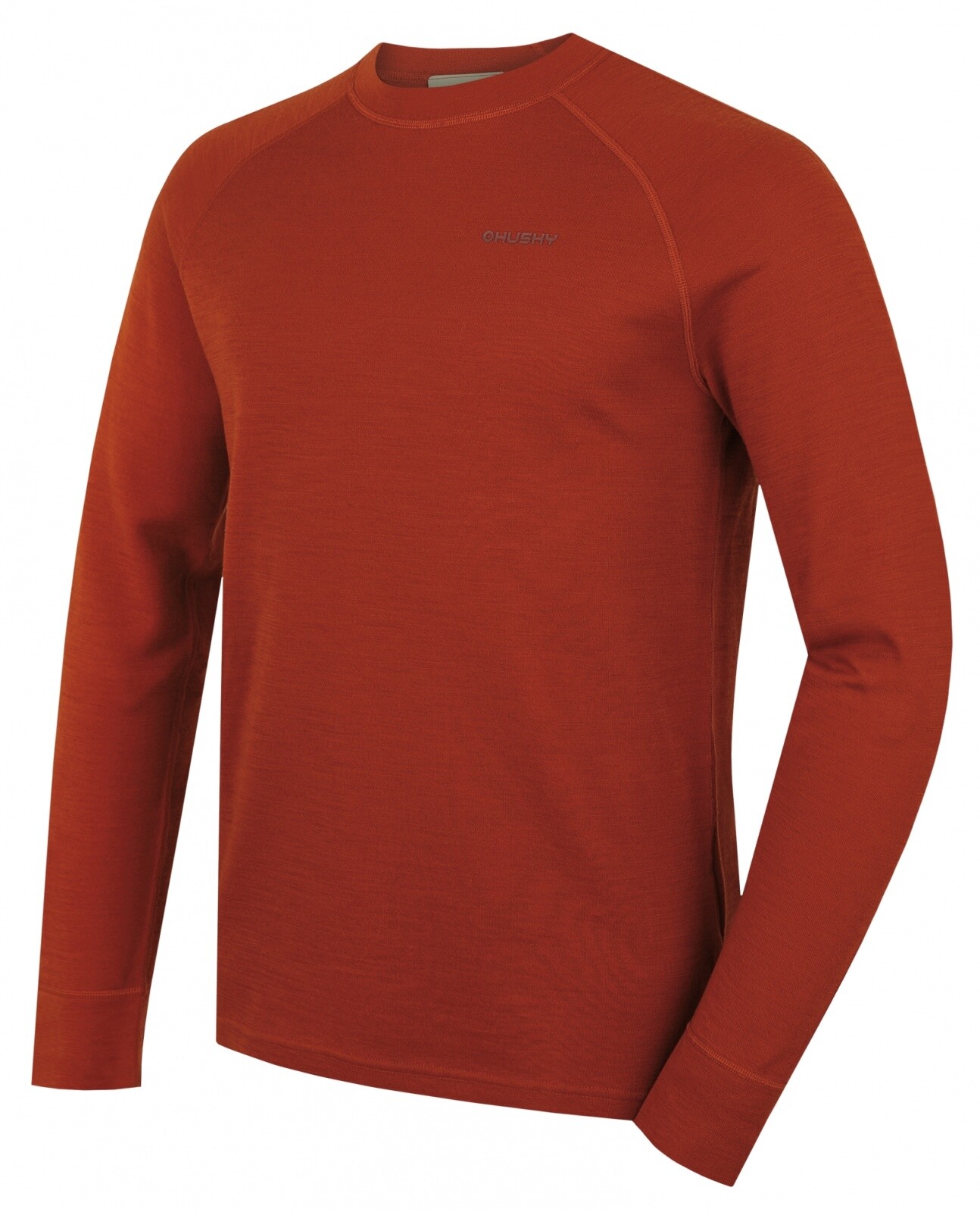 Husky Pánska merino mikina Aron M brown Veľkosť: L