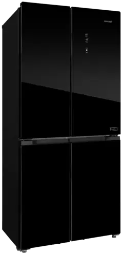 CONCEPT Americká chladnička LA8383BC BLACK