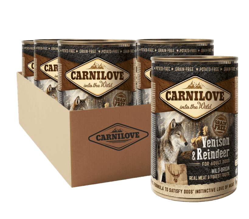 18 x Carnilove Wild Meat Venison & Reindeer 400g