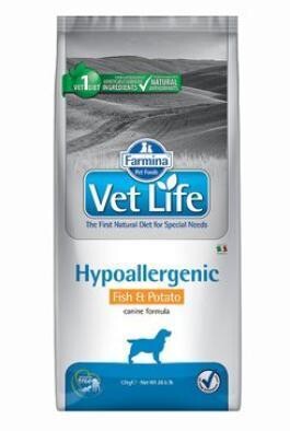 Vet Life Natural DOG Hypo Fish & Potato