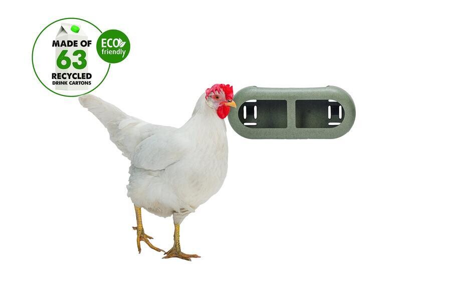 Beeztees Krmítko pro drůbež šedé 30 cm