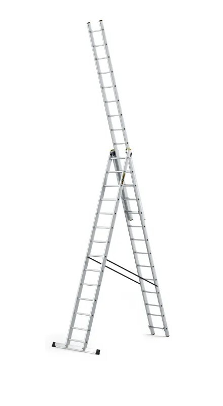 Drabest Multifunkčný hliníkový rebrík PRO 3x14