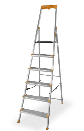 Drabest Jednostranný hliníkový rebrík - MAX-6 150 KG