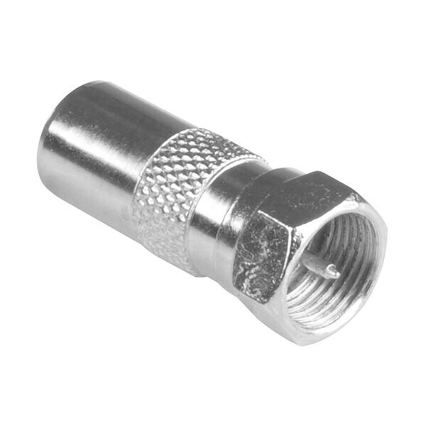 Sencor SAV 181 Koaxiálny konektor Redukcia skrutkovacia F konektor - vidlica na koaxiál, TV konektor - vidlica, .