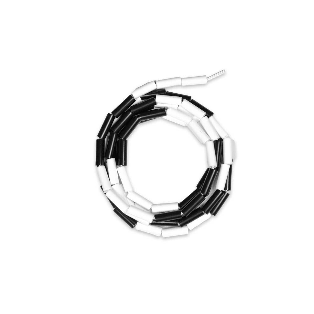 Koráliky Vyber farbu korálikov: Bielo/čierna