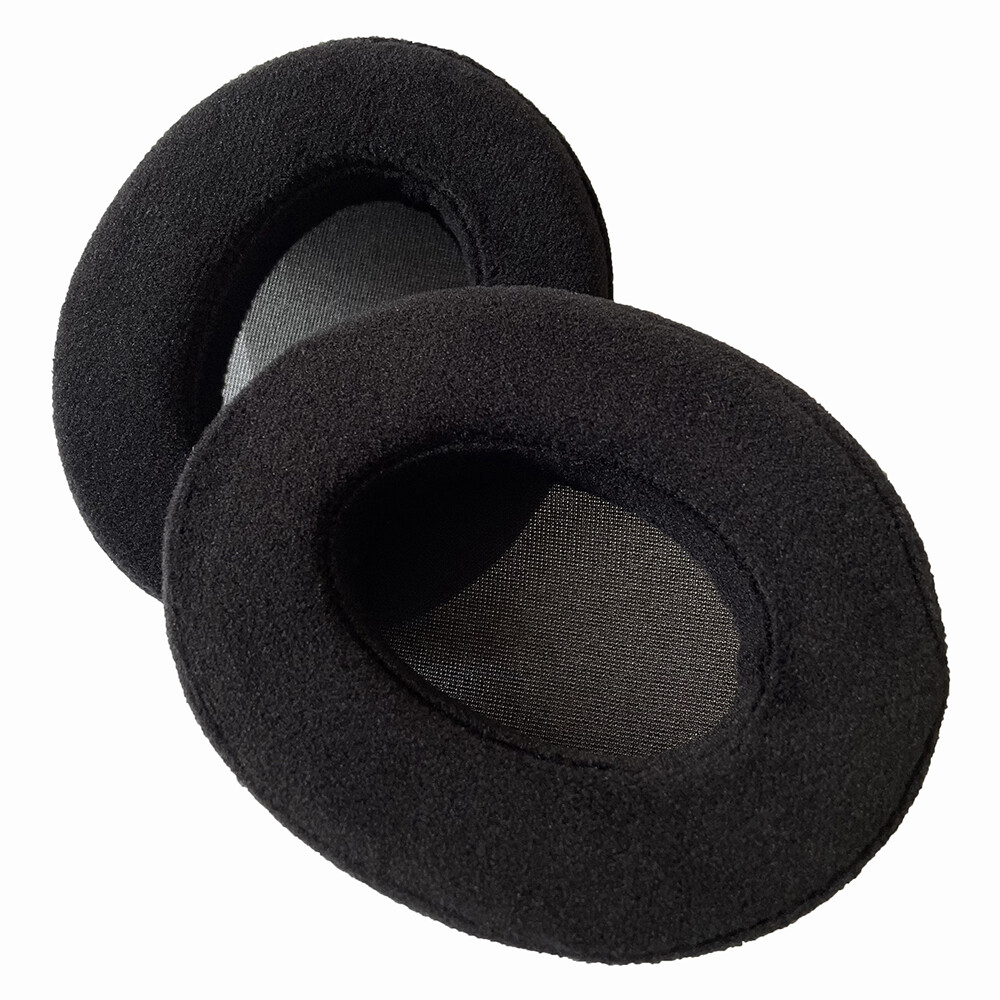Náhradné náušníky pre slúchadlá Shure SRH440, 940 - Čierne, zamatové