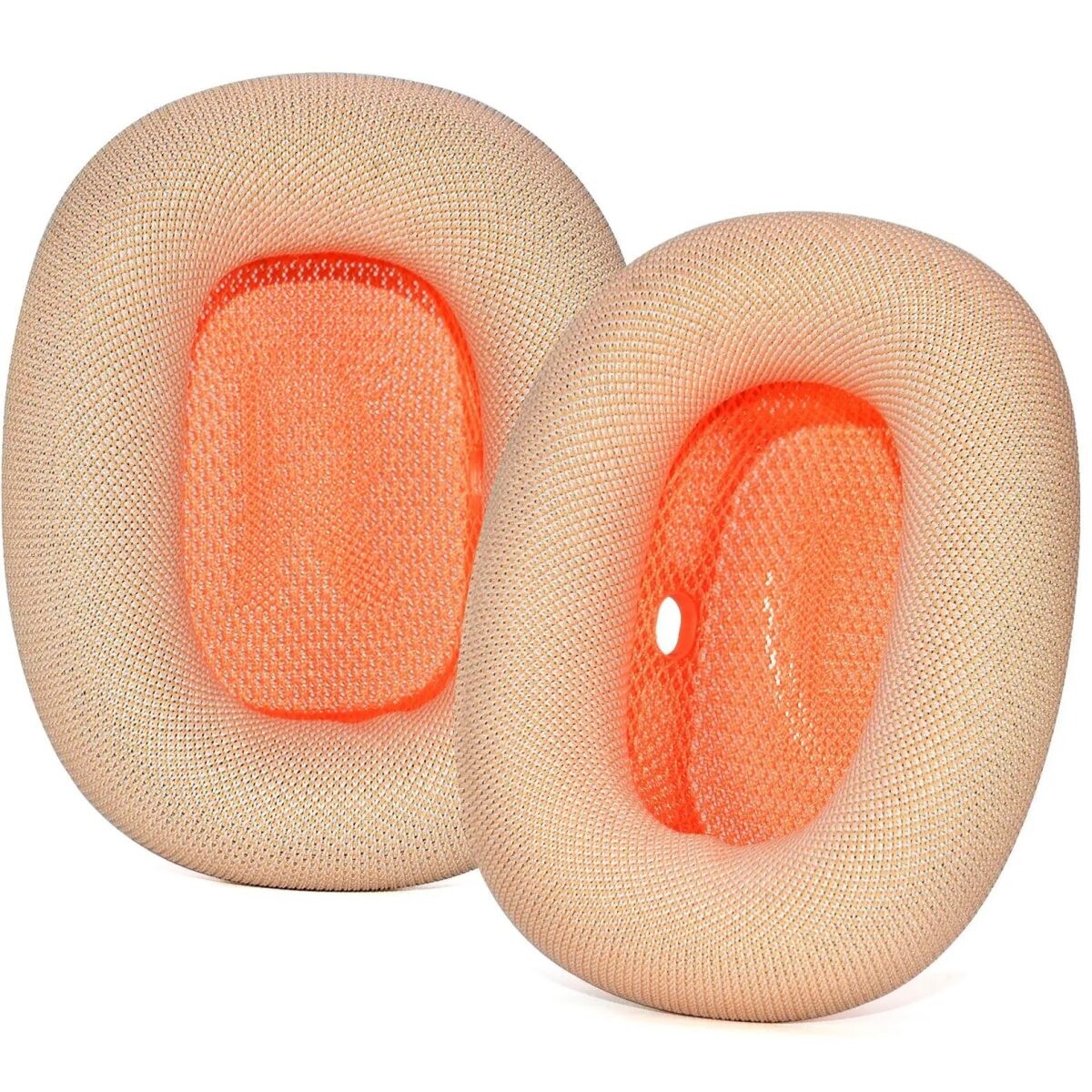 Náhradné náušníky pre slúchadlá Apple AirPods Max 2 - Oranžové, tkanina