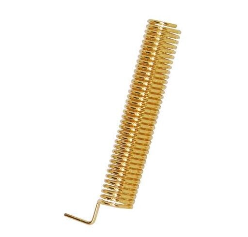 NiceRF 315MHz pozlátená anténa - Špirálová SW315-TH23 27 mm