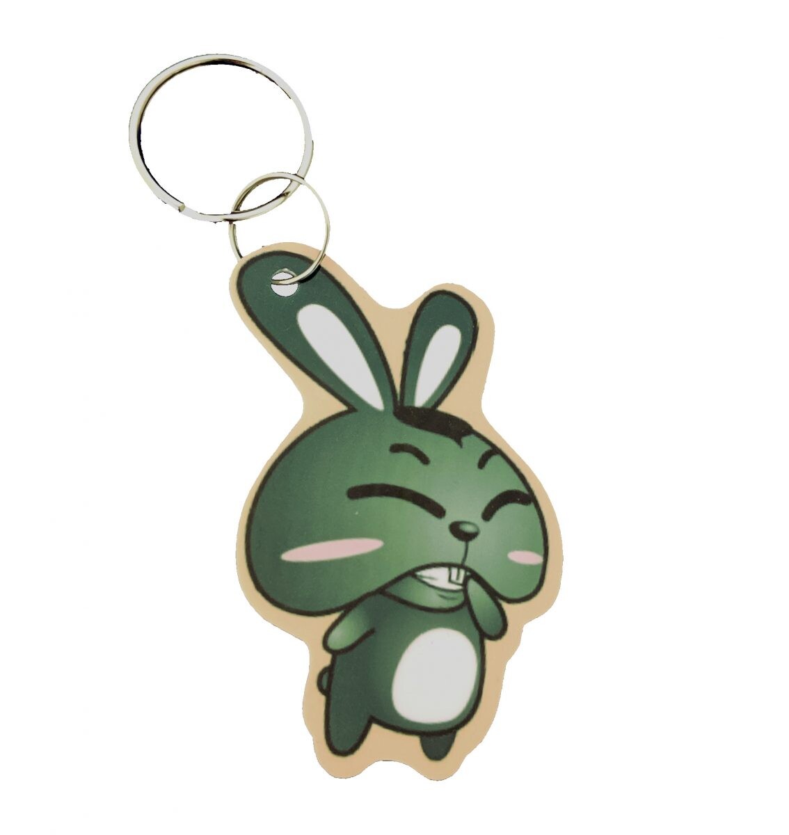 RFID čipový prívesok na kľúče 125KHz - Zelený zajačik