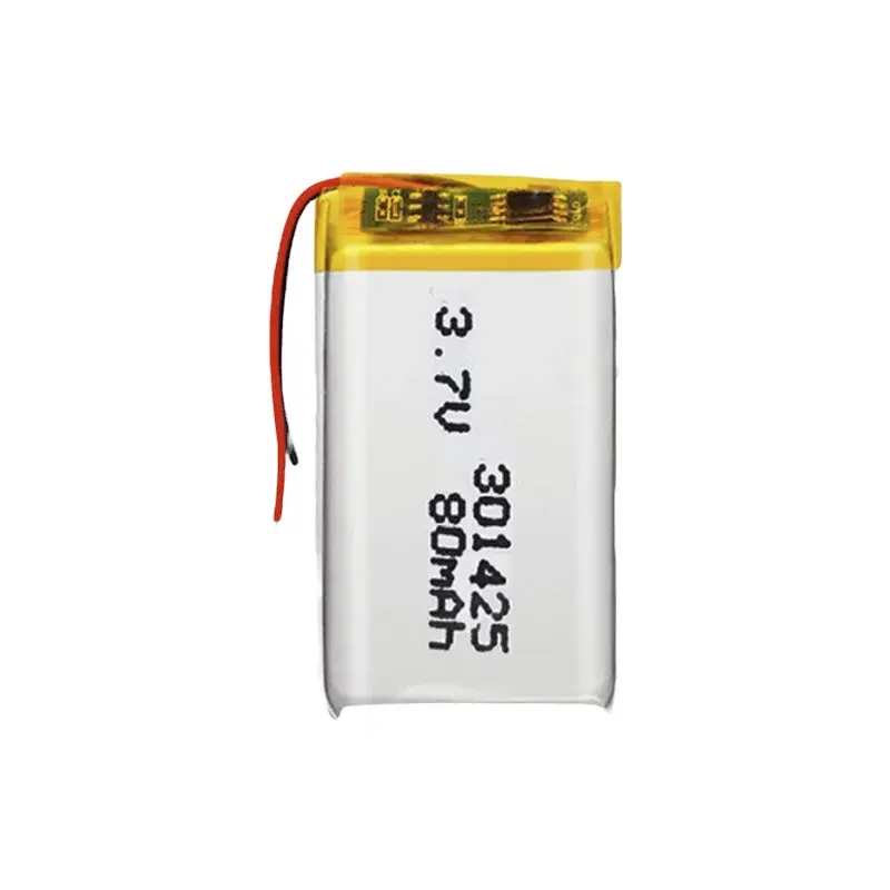 Li-Pol batéria 80mAh, 3,7V, 301425