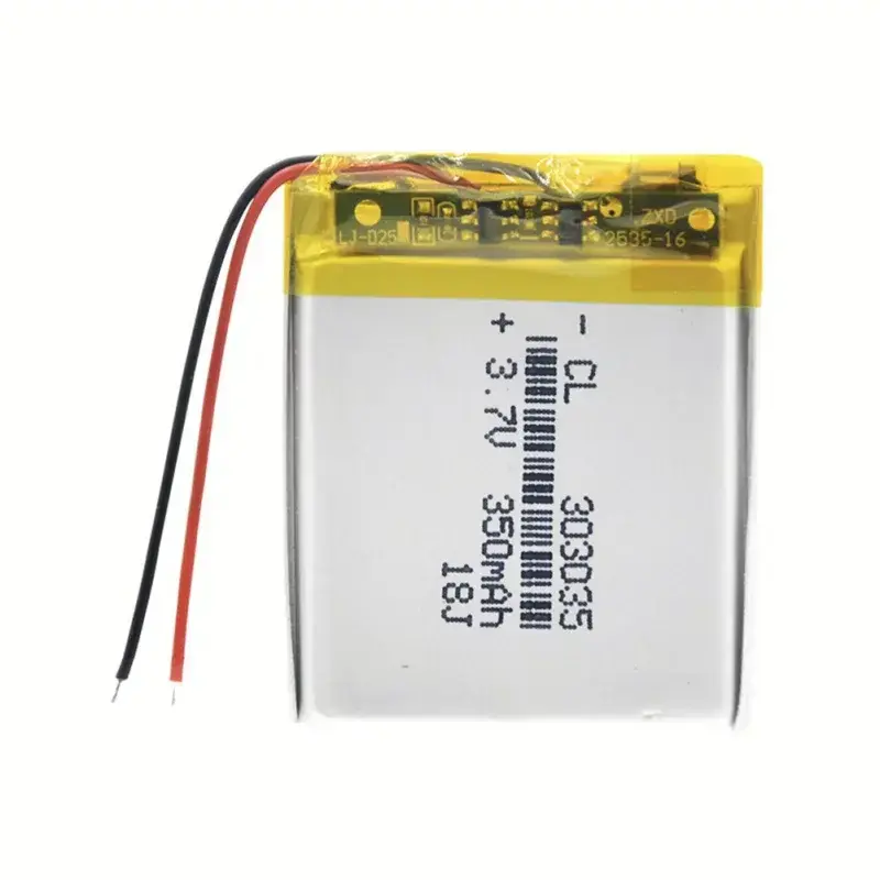 Li-Pol batéria 350mAh, 3,7V, 303035