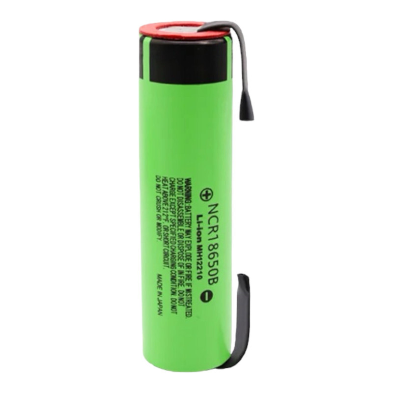 Li-Pol batéria NCR18650B, 3400mAh s páskovými vývodmi