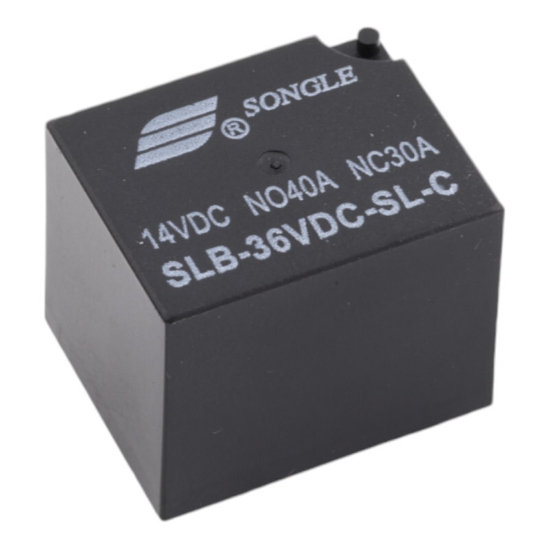 Relé SLB-36VDC-SL-C, 36V DC/14V DC NC-30A, NO-40A