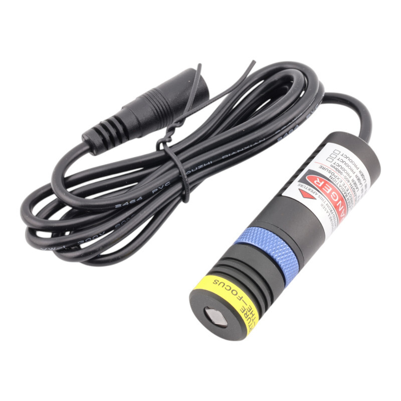 Laserový modul fialový 405nm, línia, 5° 30 mW