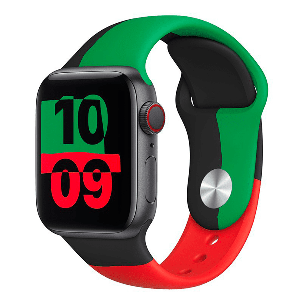 Farebný remienok na Apple Watch - Tango Veľkosť: 38/40/41/42mm, Obvod: S-M (menší až stredný obvod zápästia), Farba: Červená