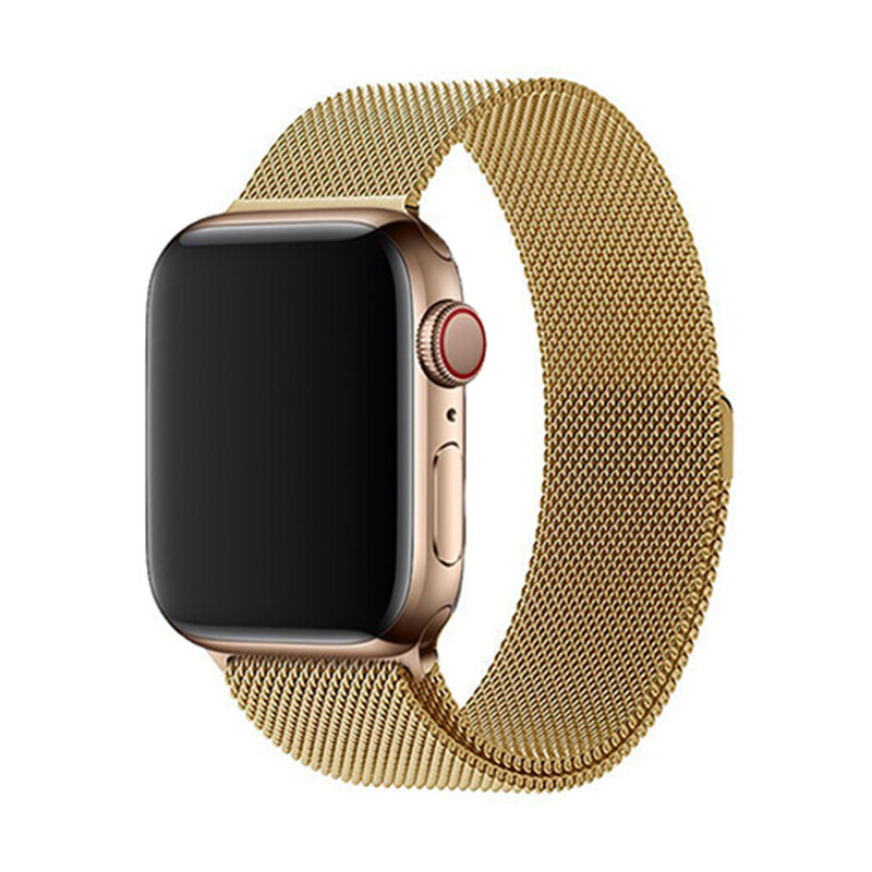 Marvelli - Elegantný remienok na Apple Watch v milánskom štýle - Gold Veľkosť: 38/40/41/42mm, Farba: Gold