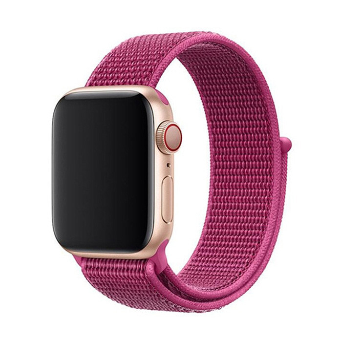 Marvelli - Nylonový remienok na Apple Watch - Dragon Fruit Veľkosť: 42/44/45/46/49mm, Farba: Dragon fruit